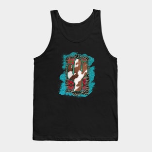 Cowhide Cactus Tank Top